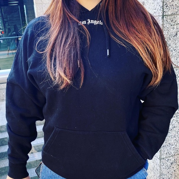 ✈️sold✈️Palm Angels Classic black hoodie - Picture 4 of 11